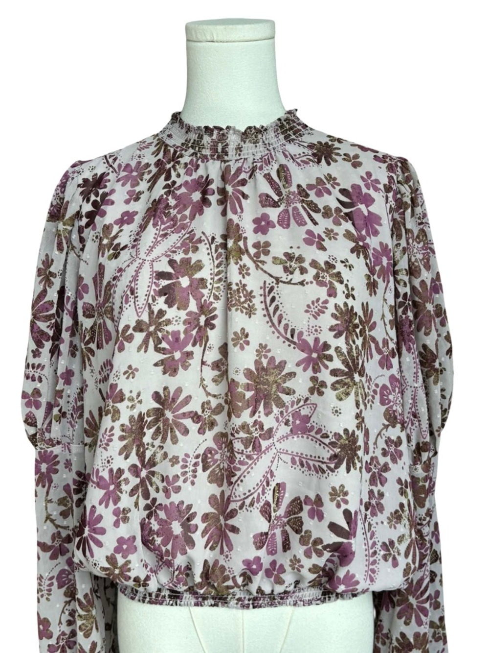 Free People Clarissa Printed Top - Picture 4 of 9